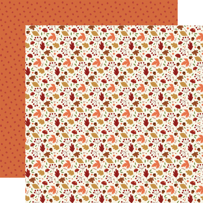 I Love Fall: Elements Of Fall 12x12 Patterned Paper