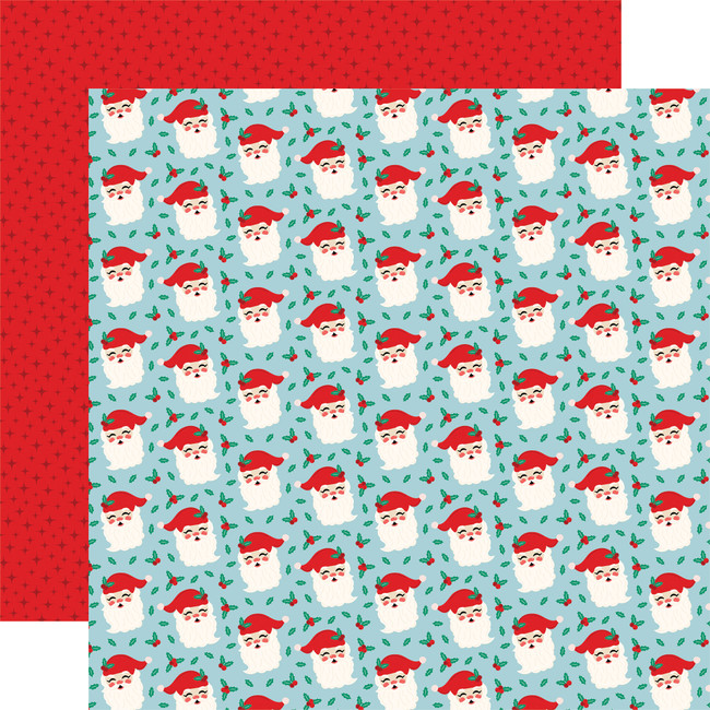 Happy Holidays: Holly And Jolly 12x12 Patterned Paper