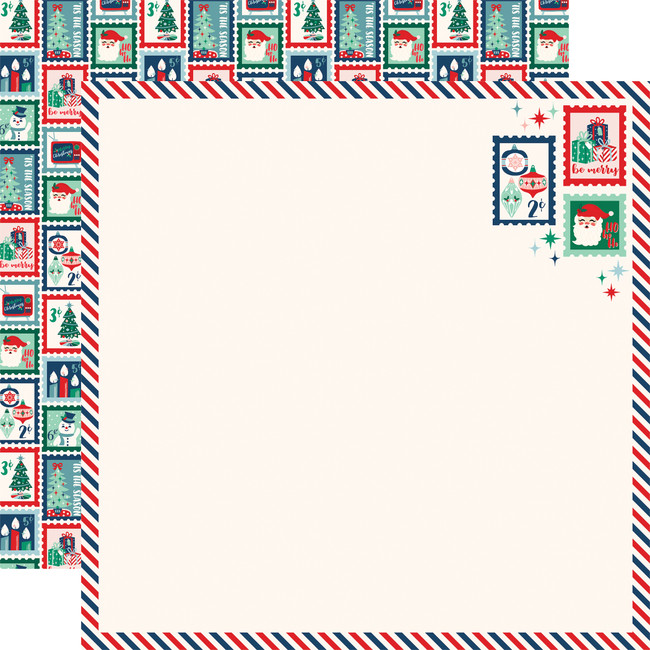 Happy Holidays: Dear Santa 12x12 Patterned Paper