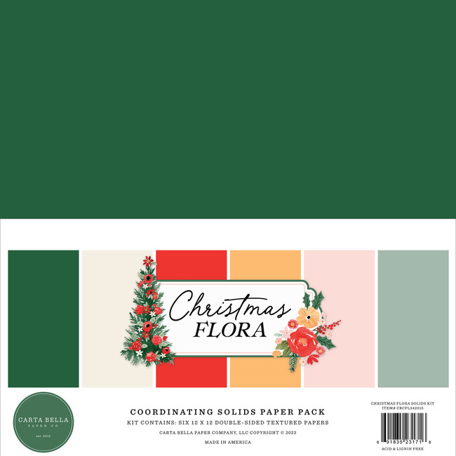 Christmas Flora: Christmas Flora Solids Kit