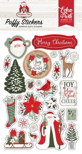 Christmas Salutations No. 2 Element Sticker - Echo Park Paper Co.