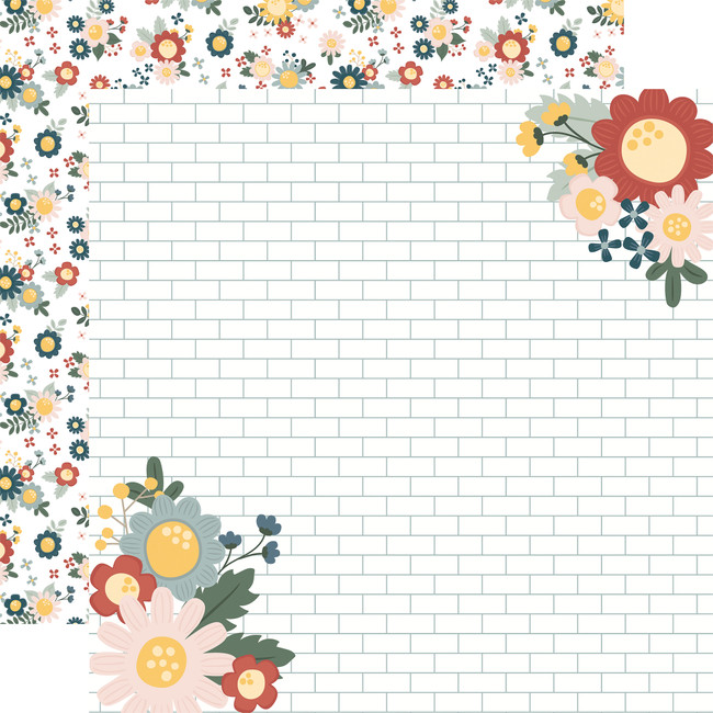Good To Be Home: Heart Of The Home 12x12 Patterned Paper