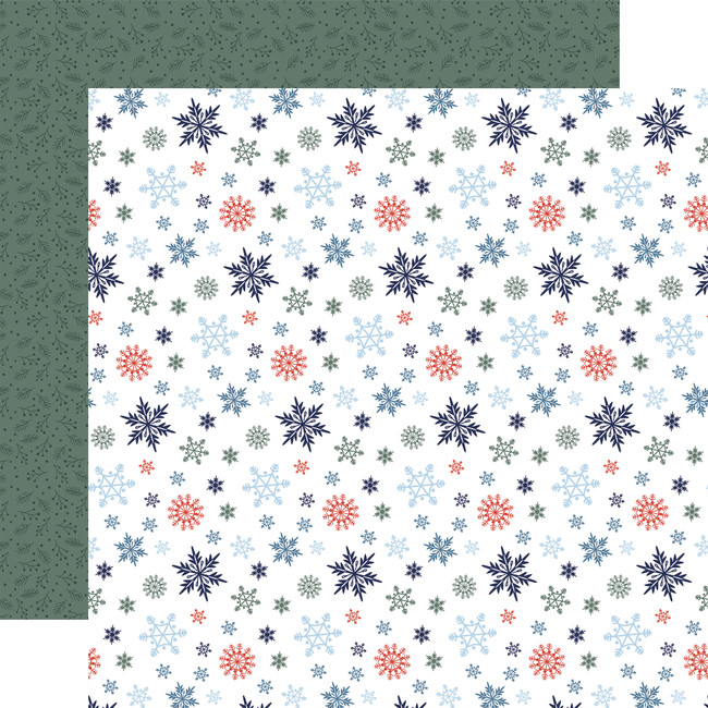 Wintertime: Happy Winter 12x12 Patterned Paper