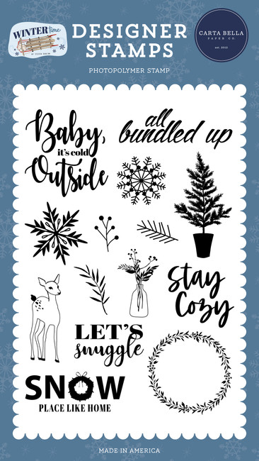 Wintertime: Let’s Snuggle Stamp Set