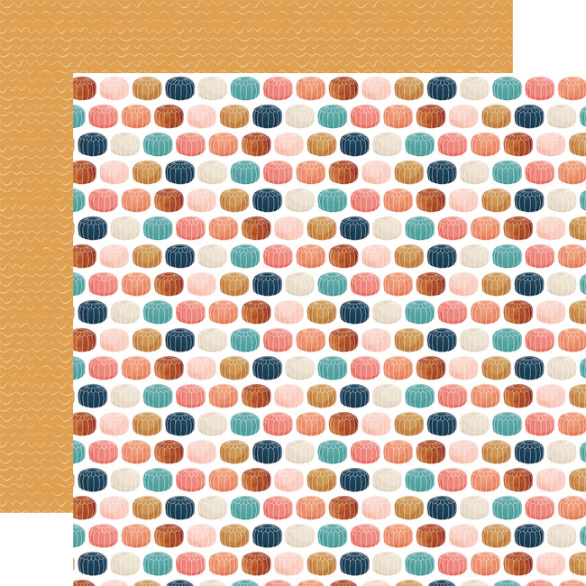 At Home: Perfect Pouf 12x12 Patterned Paper