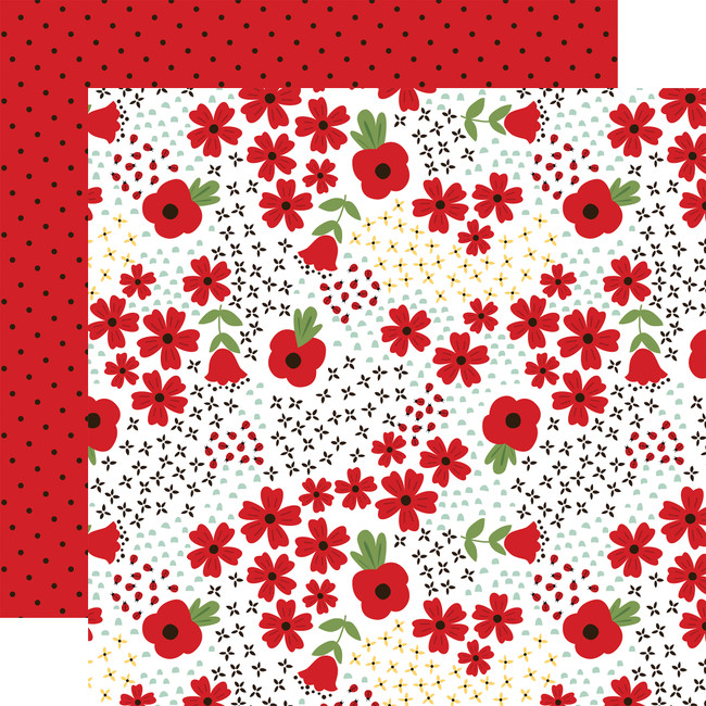 Little Ladybug: Ladybug Garden 12x12 Patterned Paper