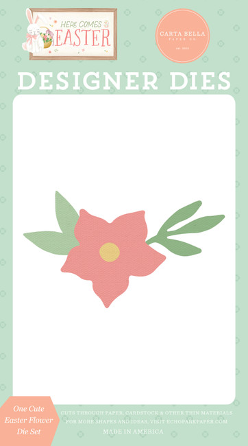 Here Comes Easter: One Cute Easter Flower Small Die Set