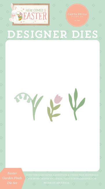Here Comes Easter: Easter Garden Finds Small Die Set