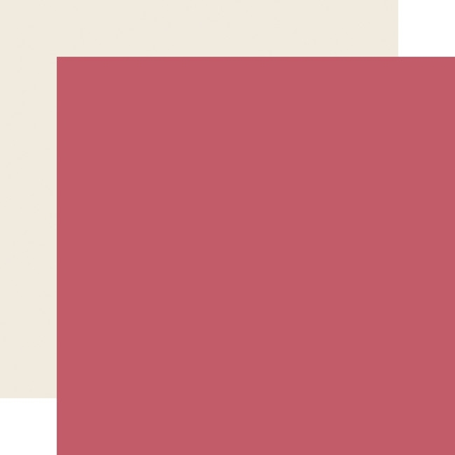 Special Delivery Baby Girl: Dk. Pink / Cream 12x12 Coordinating Solid Paper
