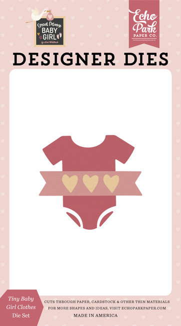 Special Delivery Baby Girl: Tiny Baby Girl Clothes Small Die Set