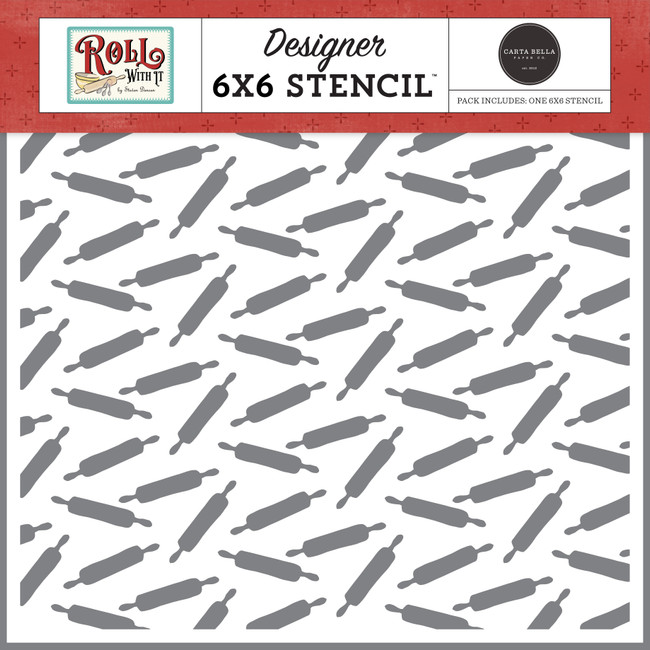 Roll With It: Rolling Pin Stencil