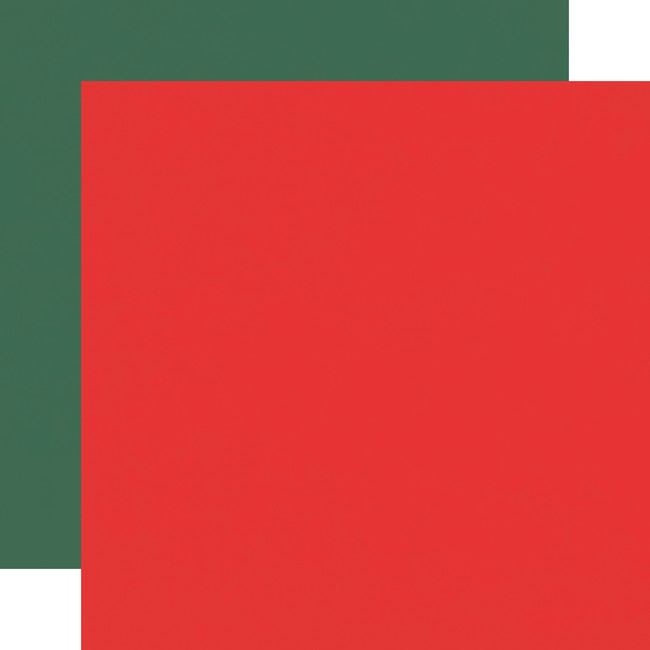 Back To School: Red / Green 12x12 Coordinating Solid Paper