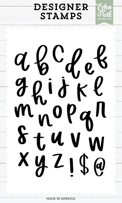 Ashley Alphabet Stamp Set
