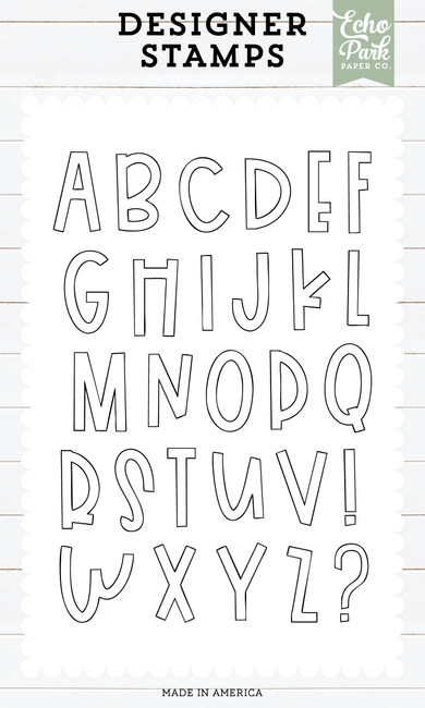 Leo Alphabet Stamp Set