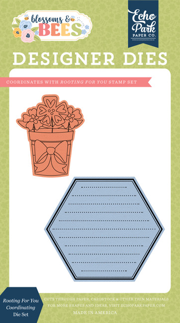 Blossoms And Bees: Rooting For You Coordinating Small Die Set