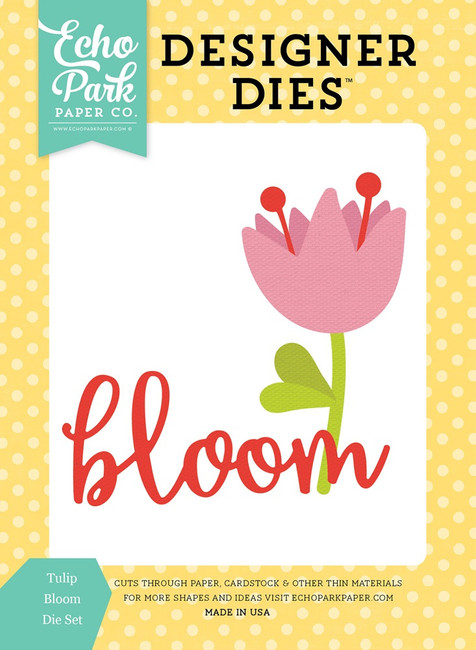 Spring: Tulip Bloom Medium Die Set