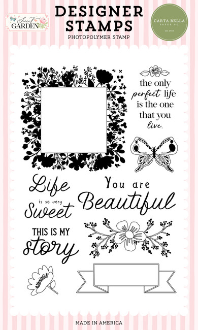 Secret Garden: Perfect Life Stamp Set