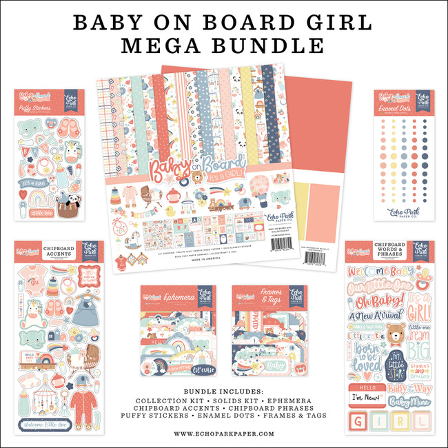 Baby On Board - Girl Mega Bundle
