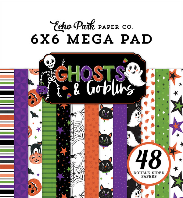 Ghosts And Goblins Cardmakers 6X6 Mega Pad
