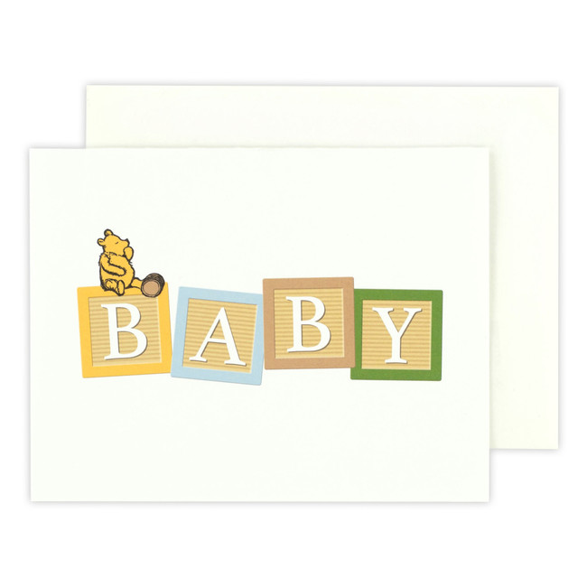 Baby Blocks Winnie Greeting Card