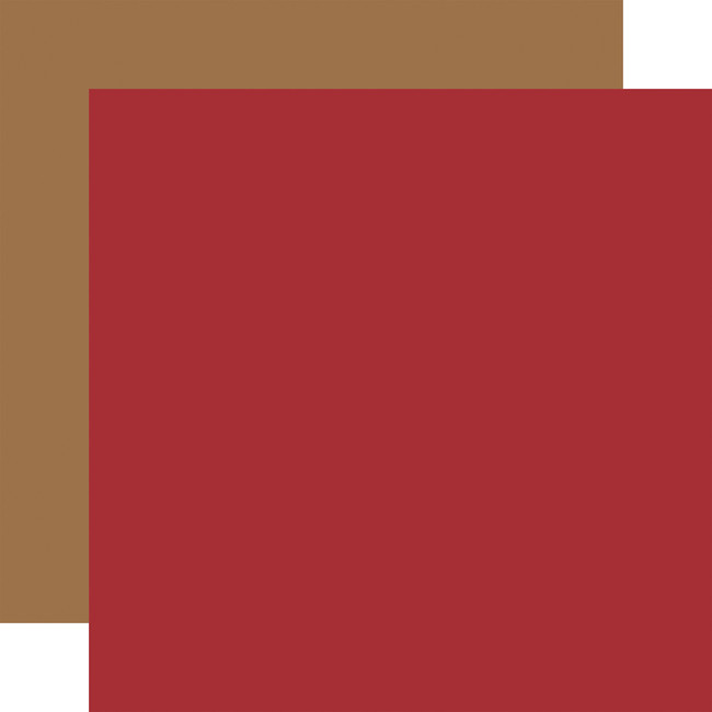 National Parks: Red / Brown 12x12 Coordinating Solid Paper