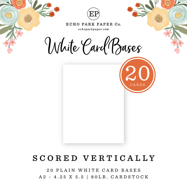 A2 Scored Vertical Card Base Set