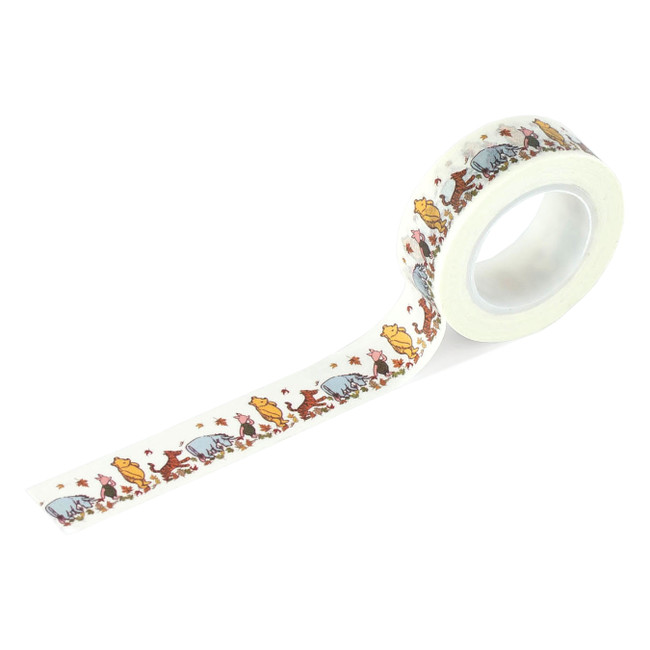 Winnie The Pooh Autumn: Playing In The Leaves Washi Tape