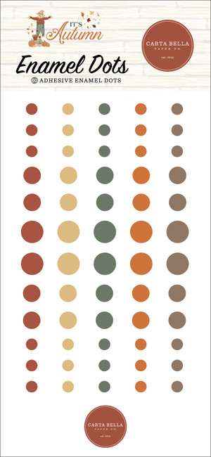 It's Autumn Enamel Dots