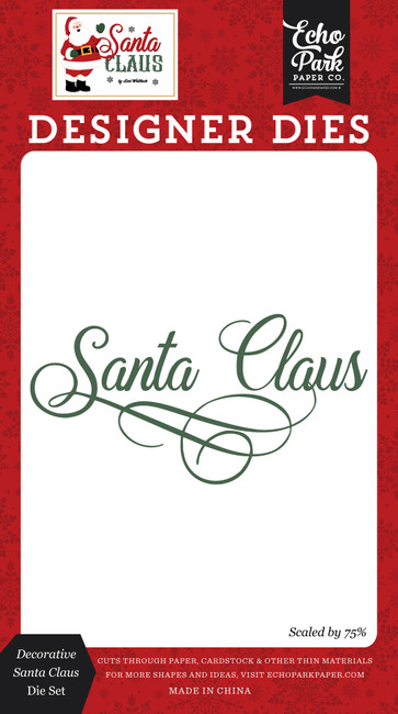 Santa Claus: Decorative Santa Claus Small Die Set