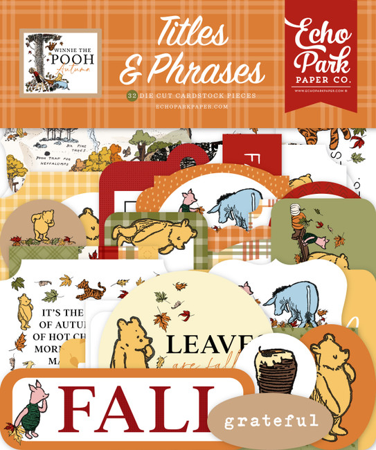 Winnie The Pooh Autumn Titles & Phrases