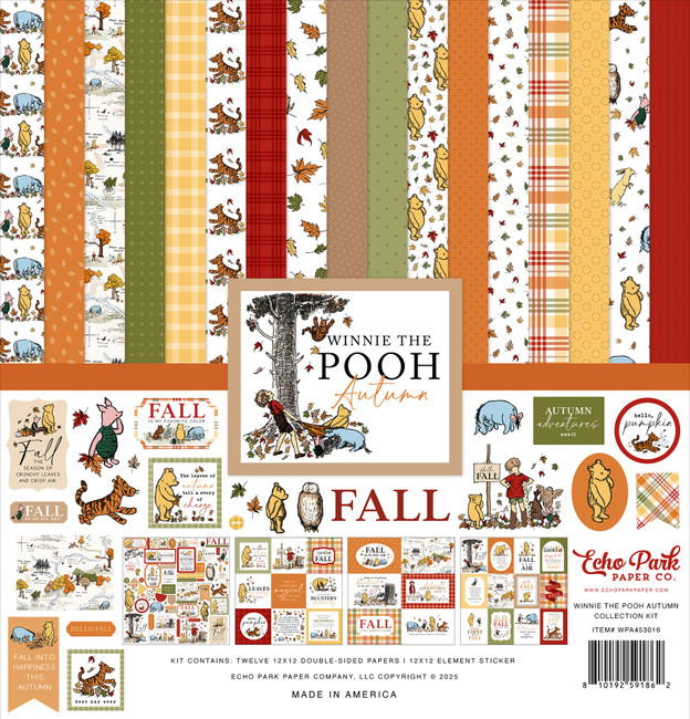 Winnie The Pooh Autumn Collection Kit