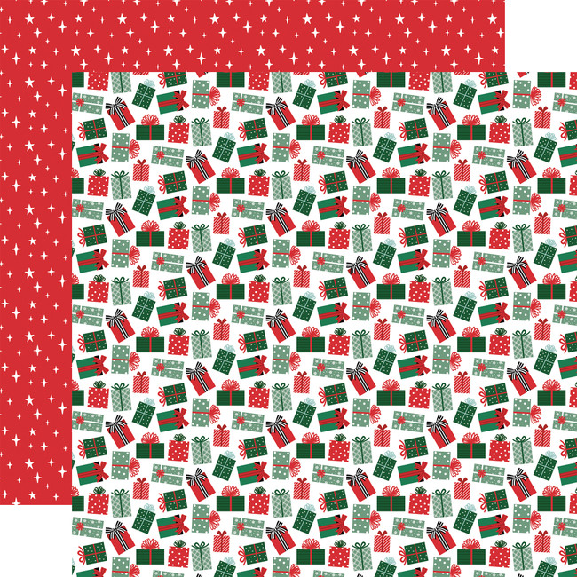 Christmas Express: Holiday Presents 12x12 Patterned Paper