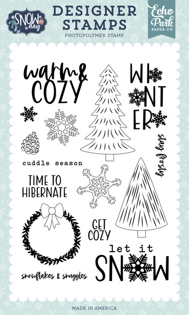 Snow Day: Time To Hibernate Stamp Set