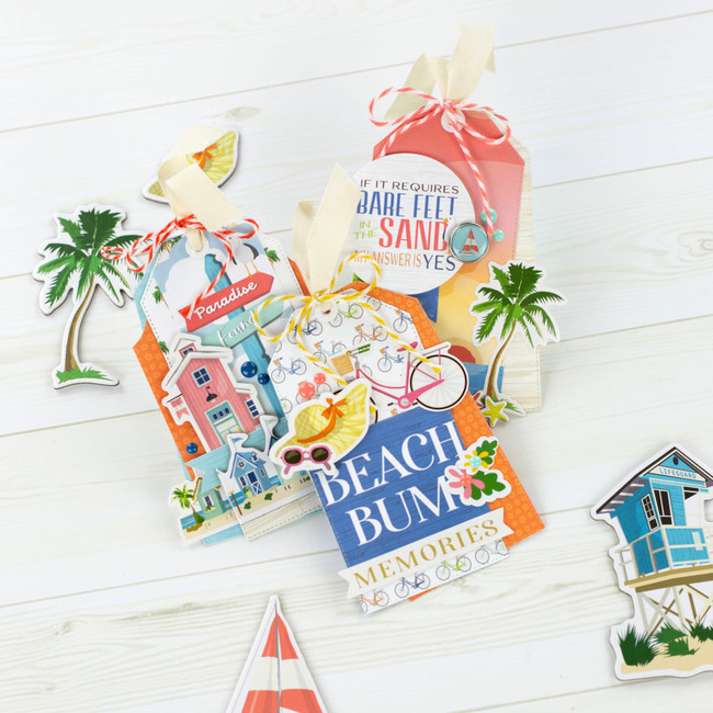 Beach Town Tag Digital Instructions