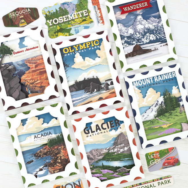 National Parks Card Set Digital Instructions