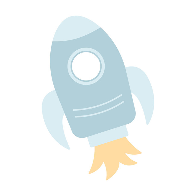 Rocket Ship SVG File