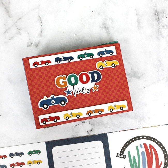 Vroom! Mini Album Digital Instructions