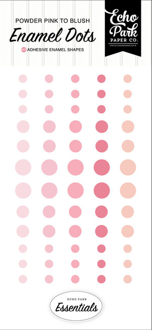 Pink Essentials Enamel Dots