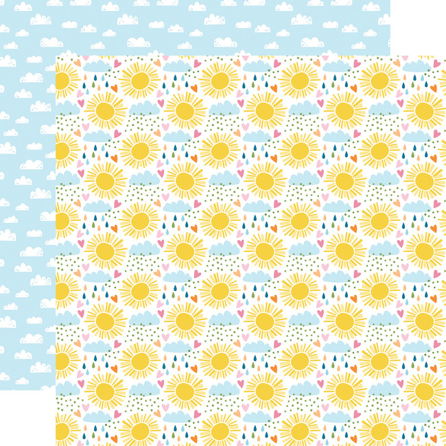 You Are My Sunshine: Sunshine Skies 12x12 Patterned Paper