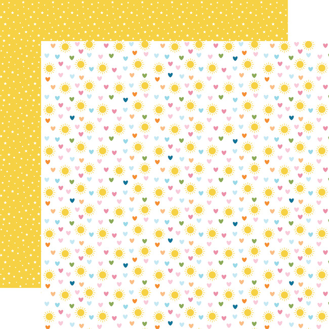 You Are My Sunshine: I Heart The Sun 12x12 Patterned Paper