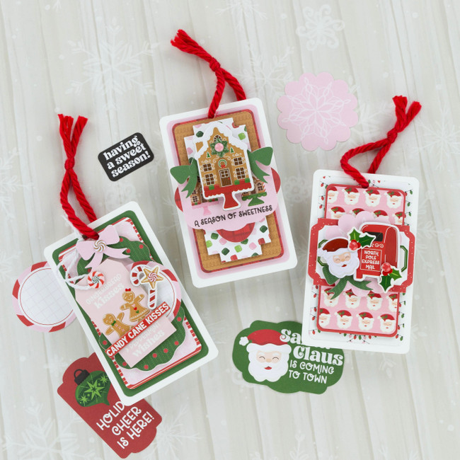 Santa's Christmas Delivery Gift Tags Digital Instructions