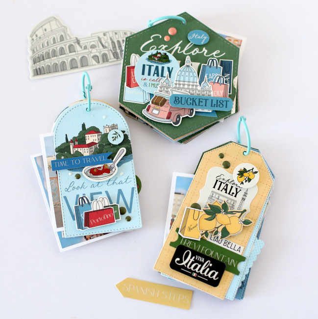 Italy Mini Albums Digital Instructions