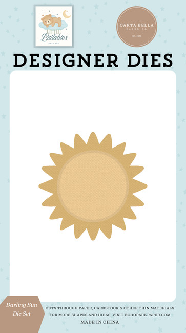 Little Lullabies - Baby Boy: Darling Sun Small Die Set