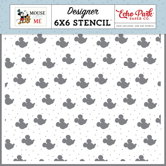 Mouse And Me: Mouse Profile Stencil