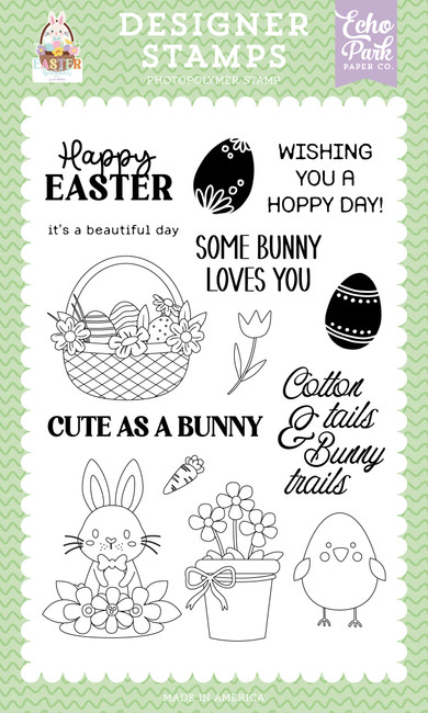 Easter Basket: Hoppy Day Stamp Set