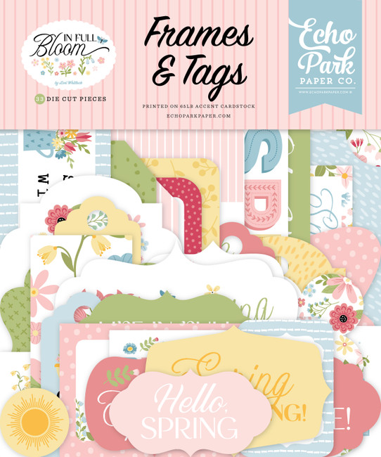 In Full Bloom Frames & Tags