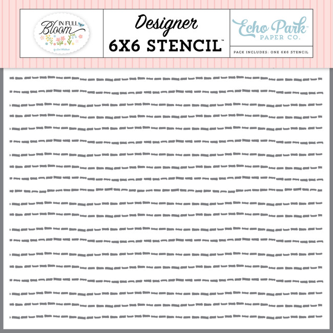 In Full Bloom: Happy Spring Trails Stencil