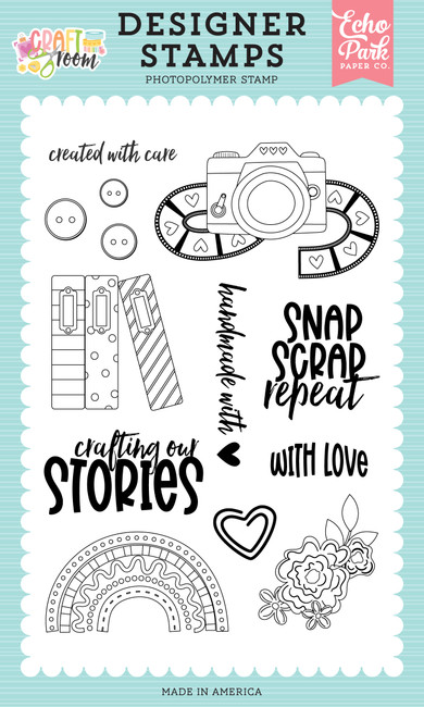 Craft Room: Created With Care Stamp Set