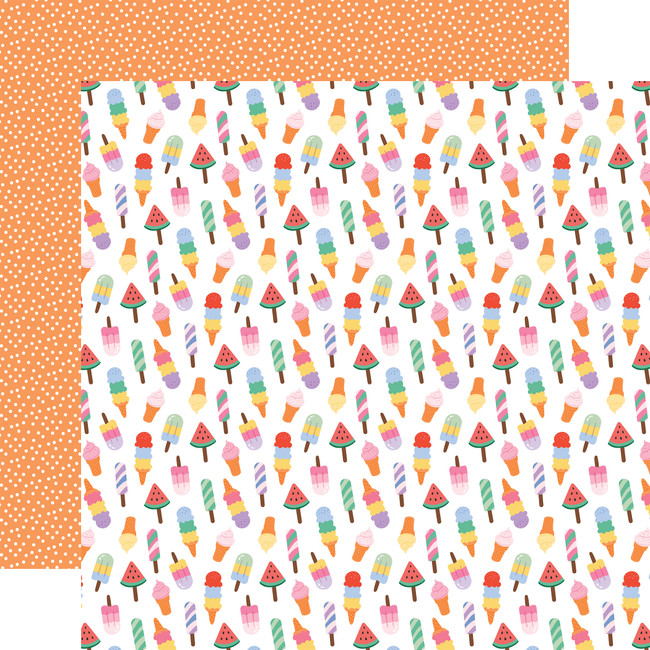 Our Groovy Summer: Ice Cream Dream 12x12 Patterned Paper