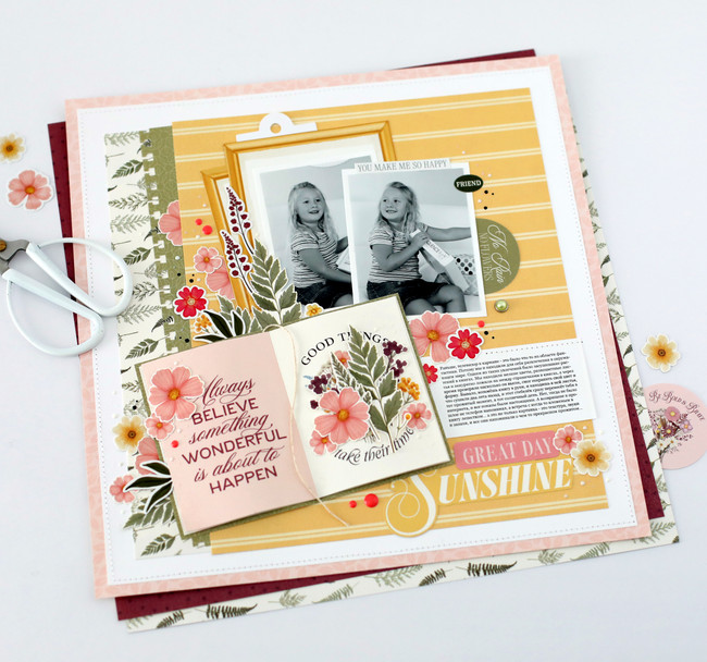 Pressed Floral Layout Digital Instructions